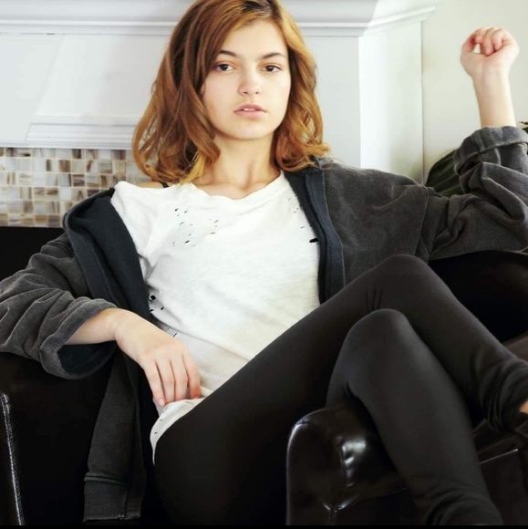 STILLS Cardigan Hoodie Open Front Navy Mineral Wash Cotton Sizes Sm Md & Lg NWT - Picture 2 of 11